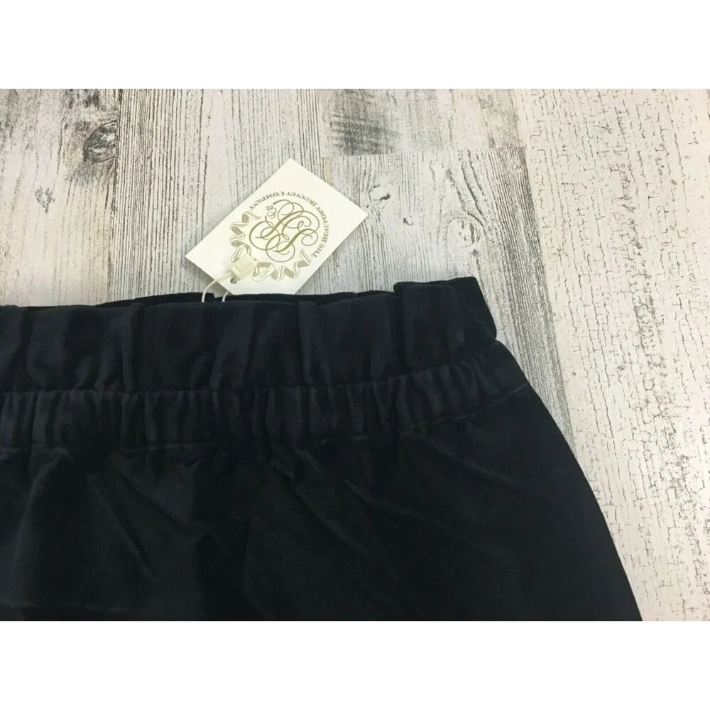The Beaufort Bonnet Company Beasley Bag Skirt Newport Night Black Velveteen 5